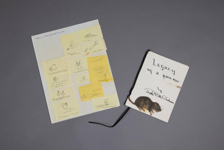 Drawings by Ruth Bell Graham for her book titled Legacy of a Pack Rat