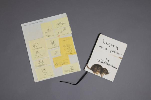 Drawings by Ruth Bell Graham for her book titled Legacy of a Pack Rat
